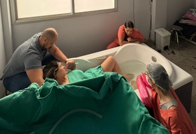 Hospital e maternidade Dona Iris registra recorde de partos humanizados em 2026