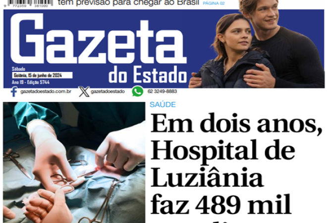 Em dois anos, Hospital de Luziânia faz 489 mil atendimentos.